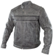 Illustration for article titled 2018 New Arrival - The Jasperz Sigma Mens Distressed Grey Leather Motorcycle Jacket - Fast Shippingem/em